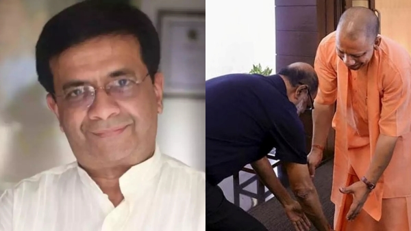  Rajini: YG Mahendran reacts to Rajini falling at Yogi Adityanaths feet