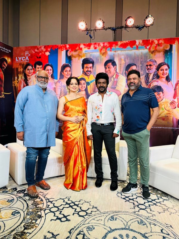 Actor Raghava lawrence new post About Chandramukhi music launch