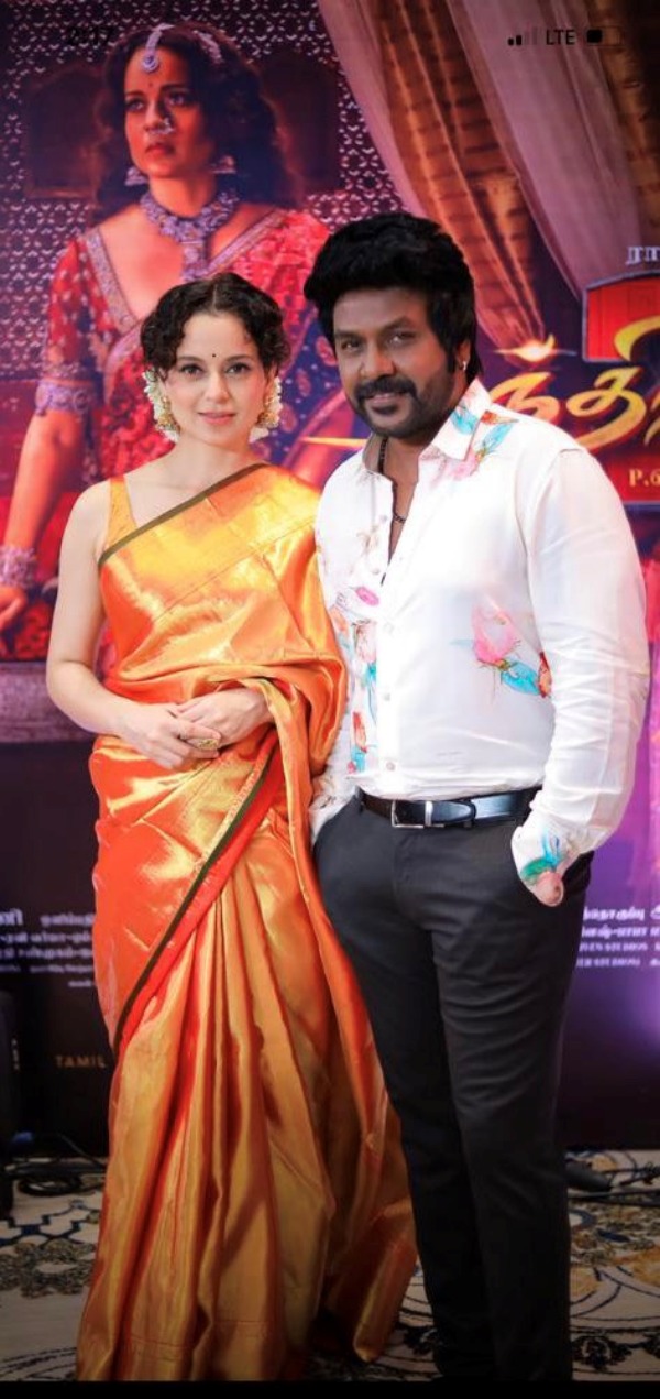 Actor Raghava lawrence new post About Chandramukhi music launch
