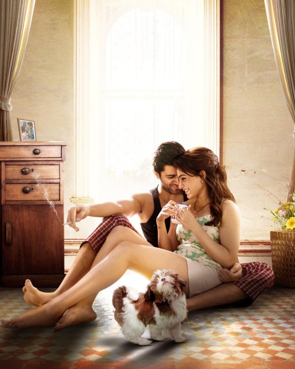 Samantha rest in her bed with full smile photo trending in social media 