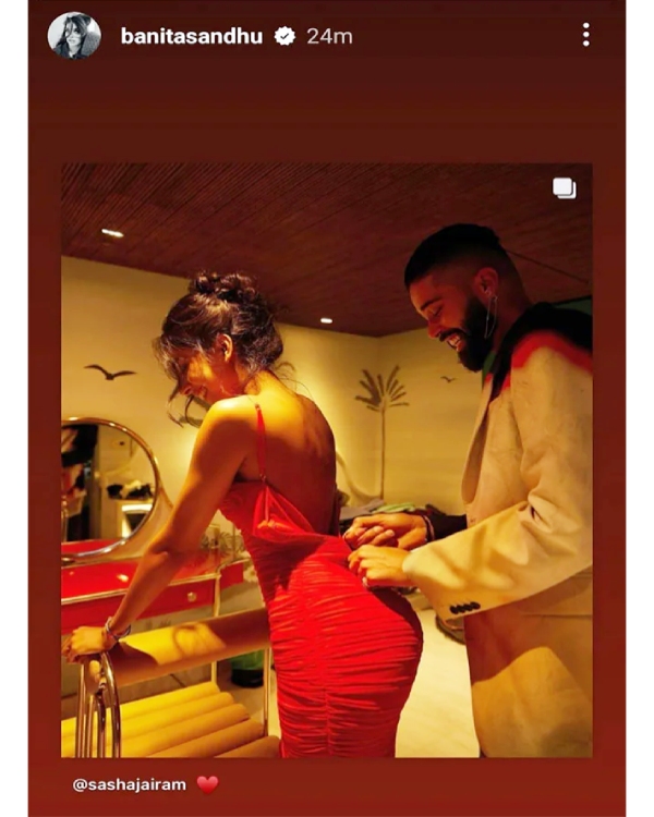 Adithya Varma Heroine Banita Sandhu reveals her Lover and shares some romantic pics