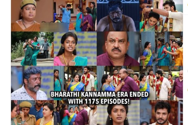 Vijay TVs Bharathi kannamma 2 serial ends with 1175 episodes