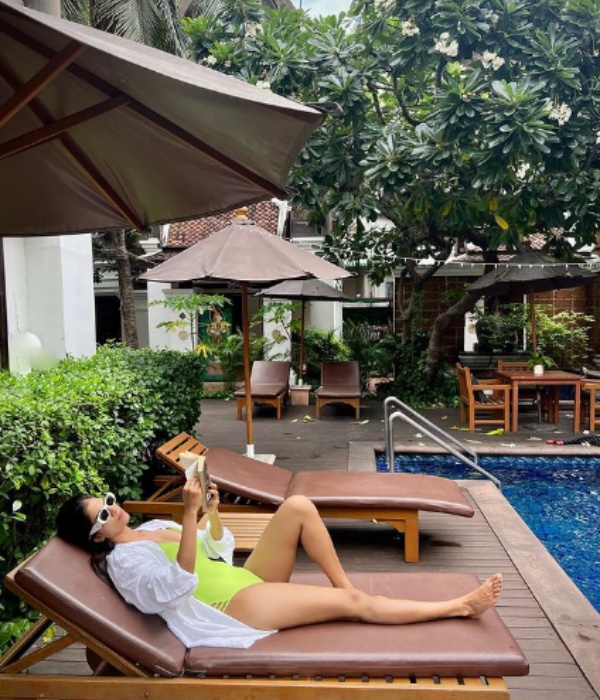Malavika Mohanan shares swimming pool photos and storms the internet 