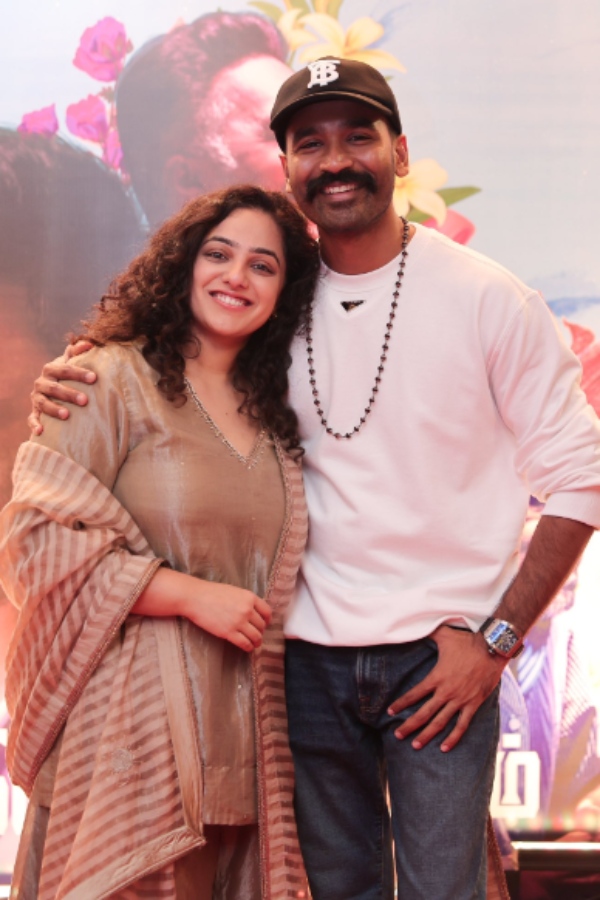 Actor Dhanushs Thiruchitrambalam movie team meets for first year celebration