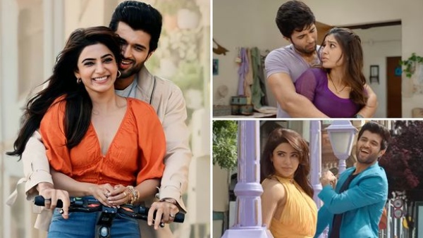 Telugu Actor Naga chaitanya walks out of a theatre after samanthas kushi trailer plays on screen