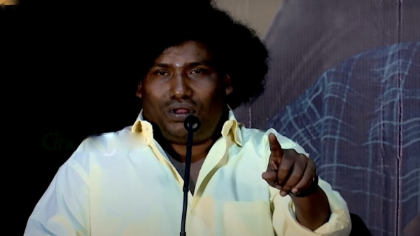 Lucky Man press meet Yogi Babu speech video trending on social media 