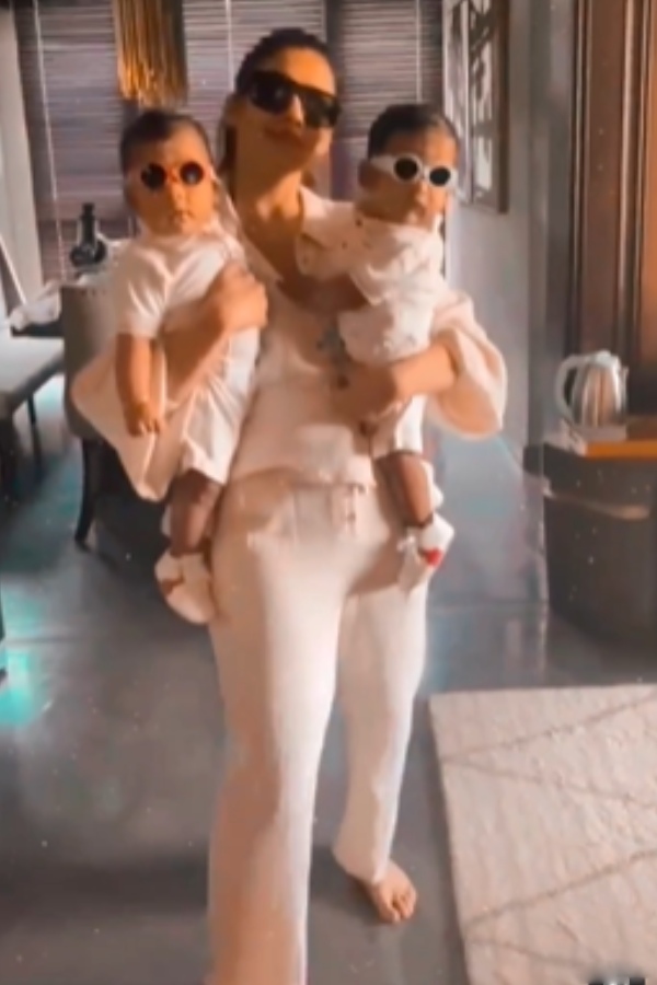 actress nayanthara joins instagram and shared her twins faces in first post 