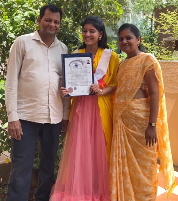Vijay tv cook with comali fame monisha got first rank in university of madras