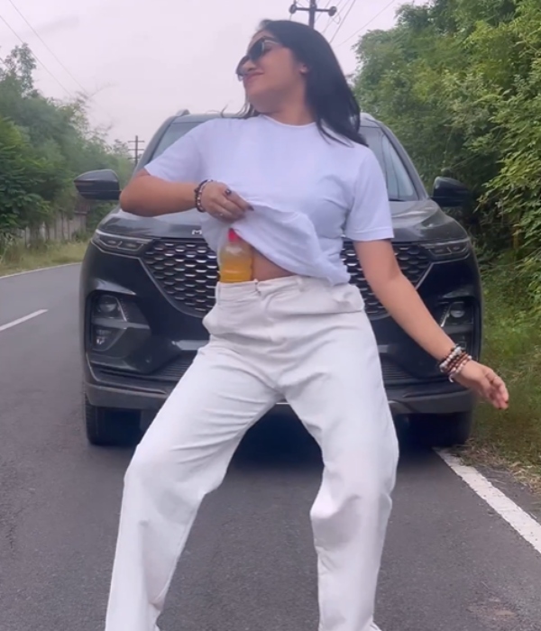 Raveena Daha grooves for Prabhu Devas Wolf movie song and gets trolled for this reason 