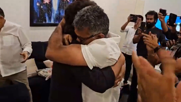 A video of Allu Arjun Happy tears after winning the National Award for Best Actor A video of Allu Arjun Happy tears after winning the National Award for Best Actor