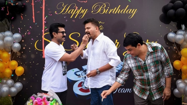 Director Shankar: Director Shankars birthday party was attended by leading Kollywood Directors Director Shankar: Director Shankars birthday party was attended by leading Kollywood Directors