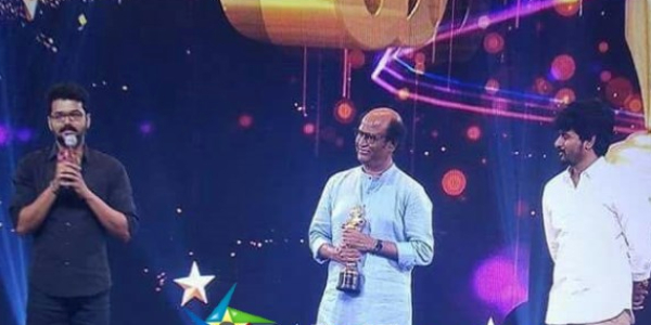 Vijay awarded Superstar Rajinikanth interesting information trending on social media