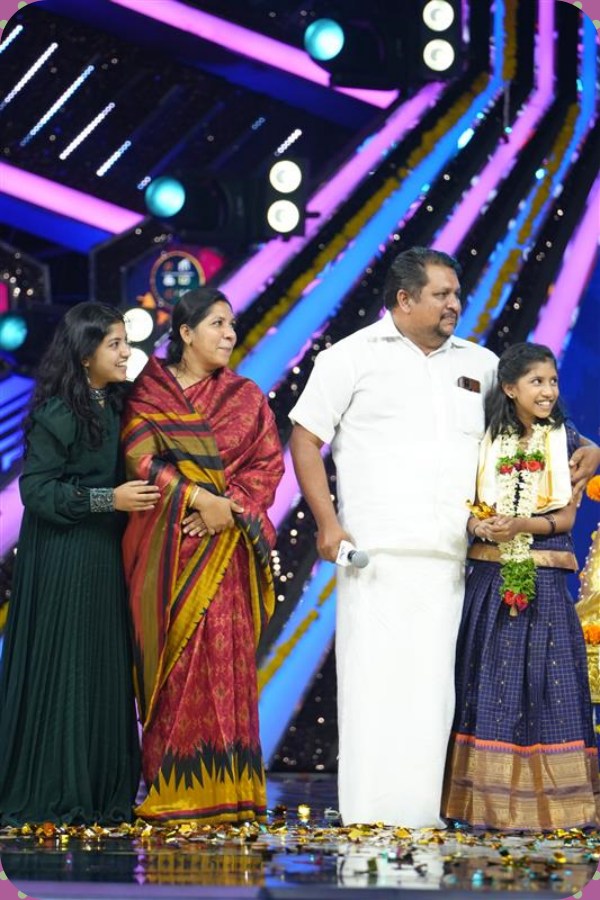saregamapa little champs Fidha parents emotional interview
