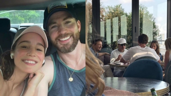 Chris Evans and Alba Bapista secretly married and Avengers co stars attend the marriage ceremony