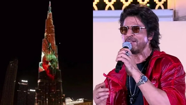 Shahrukh Khan Speks in Jawan Promotion at Dubai Burj Khalifa Shahrukh Khan Speks in Jawan Promotion at Dubai Burj Khalifa