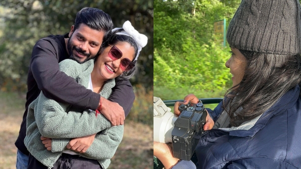 After losing her husband actress Shruthi has traveled to the forest 