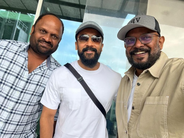 Actor Vijays Thalapathy 68 movie team returned to chennai back after Vijays look test