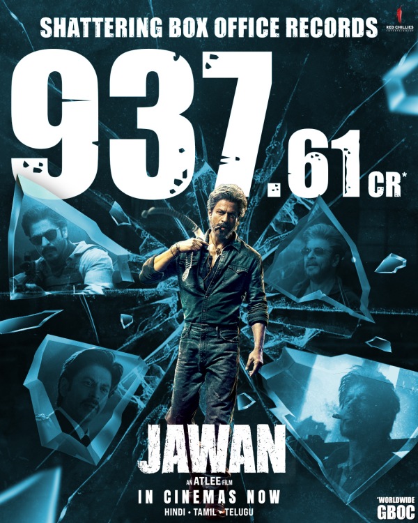 Actor Shah Rukh khans Jawan movie going to enter 1000 crore club soon