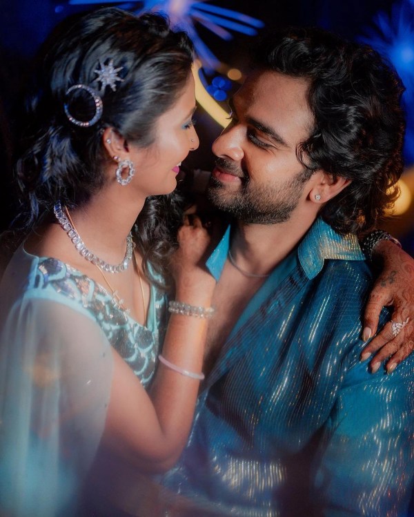 Keerthi Pandian bridal makeup video trending in social media Keerthi Pandian bridal makeup video trending in social media