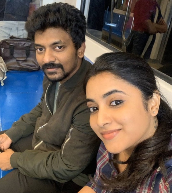 Priyanka Mohan again spends her holiday with Nelson at London Priyanka Mohan again spends her holiday with Nelson at London