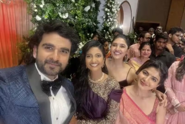 Ashok selvan and keerthy pandian wedding reception photos 