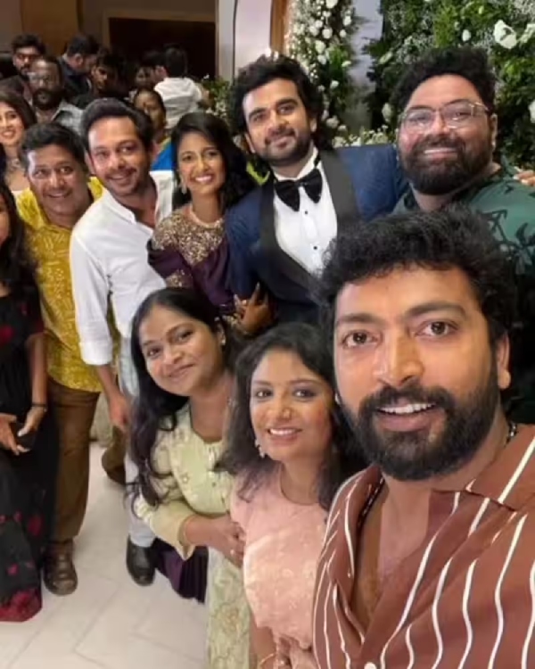 Ashok selvan and keerthy pandian wedding reception photos 