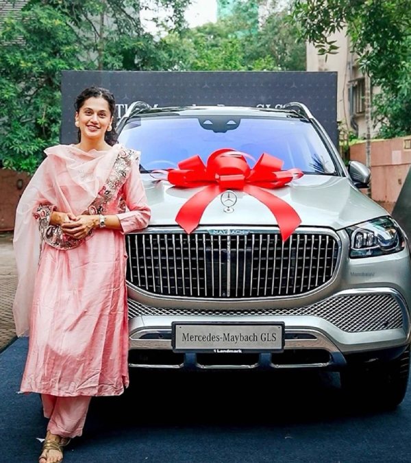 Taapsee Pannu: Taapsee Pannu purchases a brand new Mercedes Maybach GLS SUV worth Rs. 2.92 cr Taapsee Pannu: Taapsee Pannu purchases a brand new Mercedes Maybach GLS SUV worth Rs. 2.92 cr