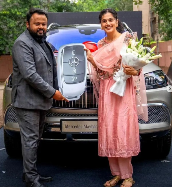 Taapsee Pannu: Taapsee Pannu purchases a brand new Mercedes Maybach GLS SUV worth Rs. 2.92 cr Taapsee Pannu: Taapsee Pannu purchases a brand new Mercedes Maybach GLS SUV worth Rs. 2.92 cr