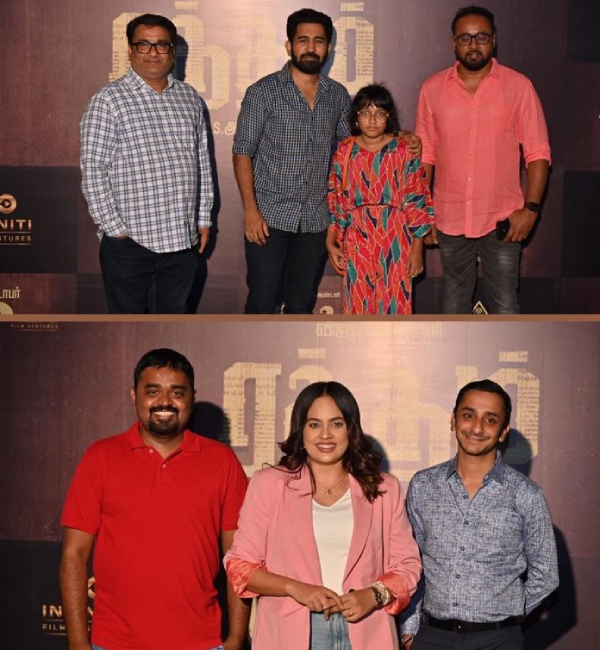  Vijay Antony: Vijay Antony attended the promotion of Raththam with his youngest daughter