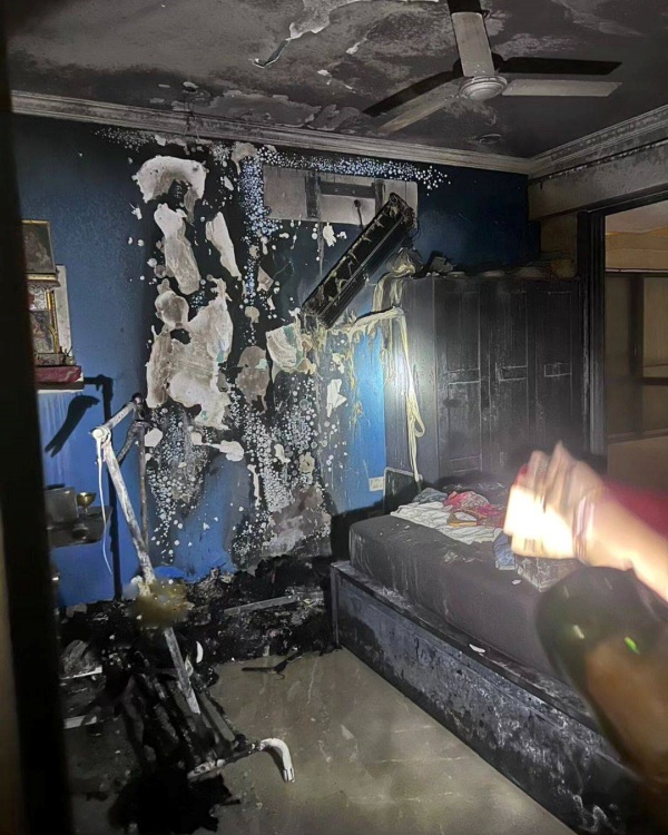 Poonam Pandey flat gets fire yesterday night shocks fans Poonam Pandey flat gets fire yesterday night shocks fans