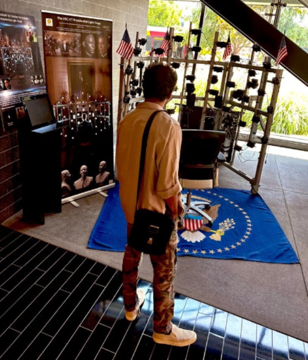 Thalapathy 68: Vijay at Los Angeles for the body scanning for Thalapathy 68 film Thalapathy 68: Vijay at Los Angeles for the body scanning for Thalapathy 68 film