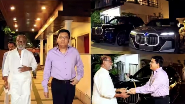 Kalanithi Maran has gifted a BMW car to Rajinikanth after the huge success of Jailer 