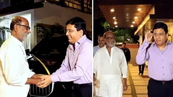 Information about the background of Kalanithi Maran giving a BMW car To Rajini 