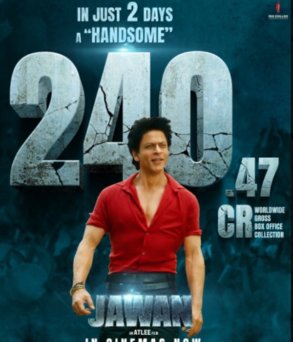  Jawan Box Office: Shah Rukh Khans Jawan collected Rs 240 crore in two days 