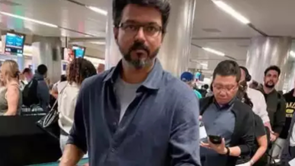 Vijay Return To Chennai From America at Today 
