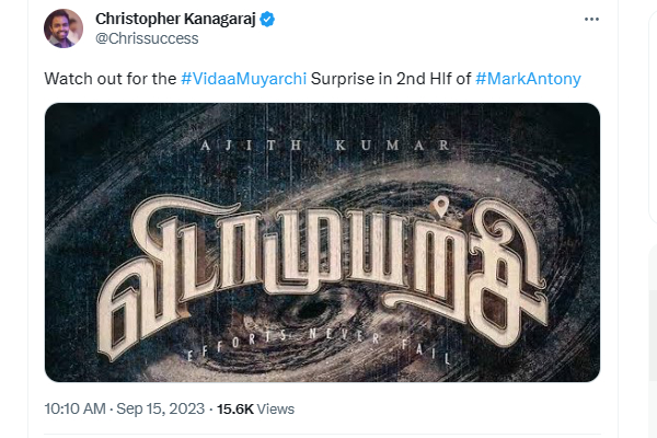  Mark Antony: Vishal and SJ Suryah starring Twitter reviews here