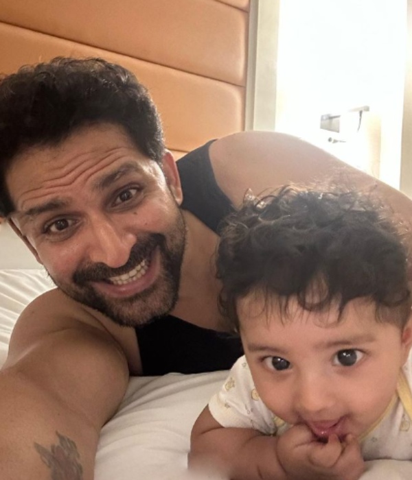 Thunivu actor John Kokken son Hukum poses grabs fans eyes