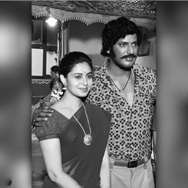 Abhinaya shares Mark Antony shooting spot stills Abhinaya shares Mark Antony shooting spot stills