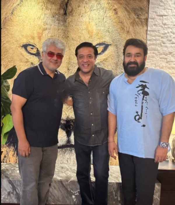  Ajith Mohanlal: Ajith and Mohanlals latest photo is trending 