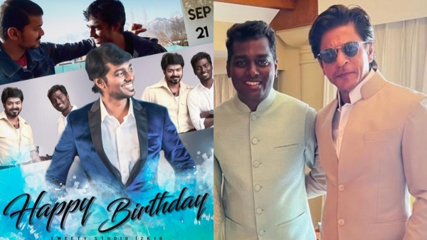 Director Atlee celebrates his birthday today and wishes pours Director Atlee celebrates his birthday today and wishes pours