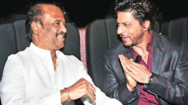  Rajini Shah Rukh Khan: Rajini and Shah Rukh Khans photo is trending now 