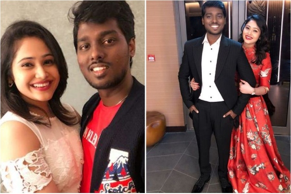 Priya atlee wishes his husband and director Atlee on his birthday Priya atlee wishes his husband and director Atlee on his birthday