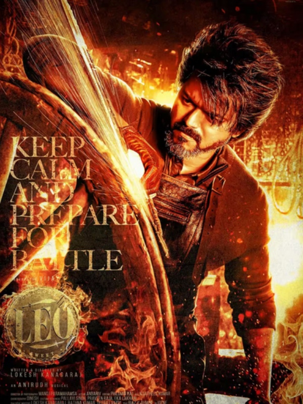  Leo poster: Vijays Leo film Hindi poster released now 