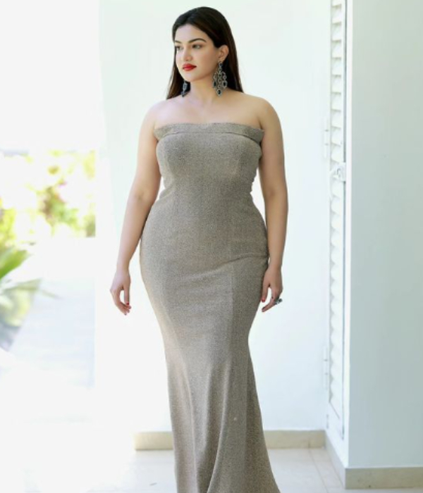 Honey Rose gets trolled for her latest sleeveless gown dress Honey Rose gets trolled for her latest sleeveless gown dress