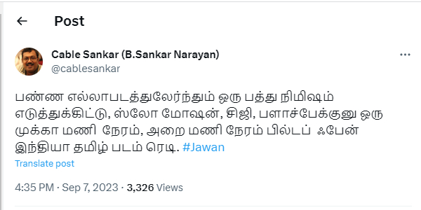  Jawan: Netizens Trolled Shah Rukh Khans Jawan copycat Sathyaraj Thaai Naadu film 