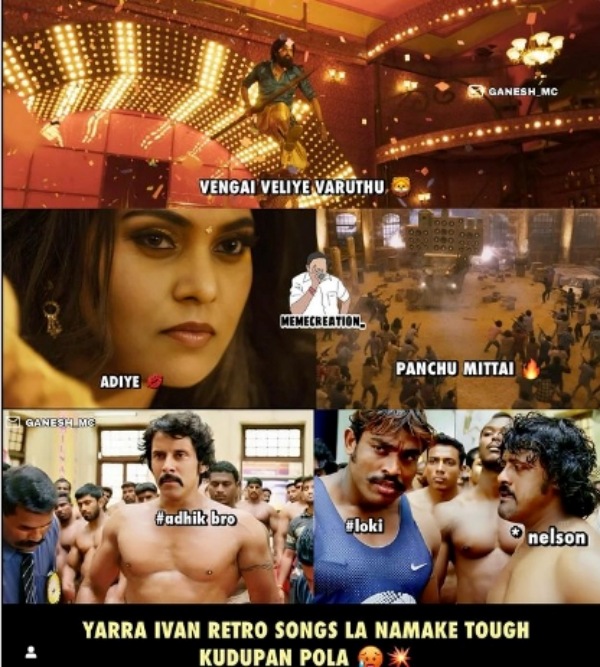 Mark Antony Director gives tough competition to Nelson and Lokesh Kanagaraj meme trending 