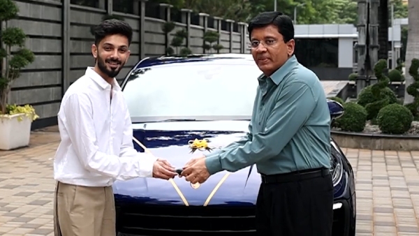 Kalanithi Maran gifts anirudh porsche luxury car worth rs 1.4 crore Kalanithi Maran gifts anirudh porsche luxury car worth rs 1.4 crore