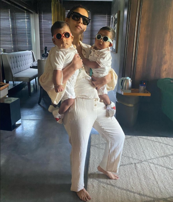 Jawan Actress Nayanthara celebrates Krishna Jayanthi with her two sons 