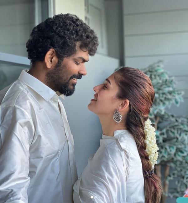 Jawan Actress Nayanthara celebrates Krishna Jayanthi with her two sons 