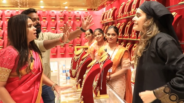 Vj Manimegalai and CWC Shrutika Arjun sales girl prank video gets trolled by fans